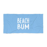 Beach Bum - Beach Towel (Miami Blue)