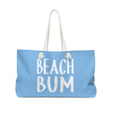 Beach Bum - Weekender Tote Bag (Miami Blue)