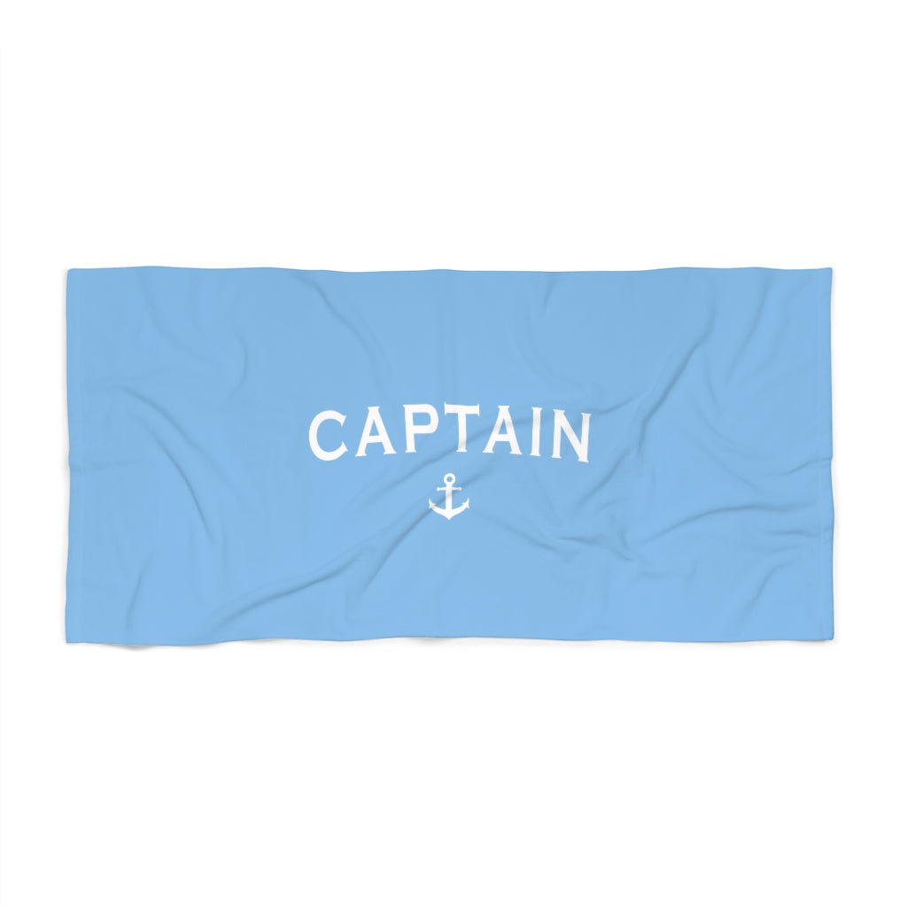 Captain - Beach Towel (Miami Blue)