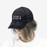 I'm The Friend With The Boat - Distressed Trucker Hat