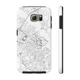 Map of Annapolis - Rugged Phone Case - White