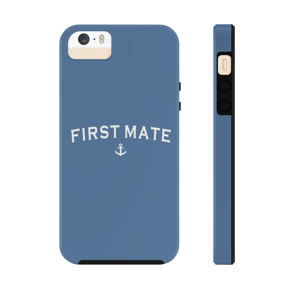 First Mate - Rugged Phone Case - Blue