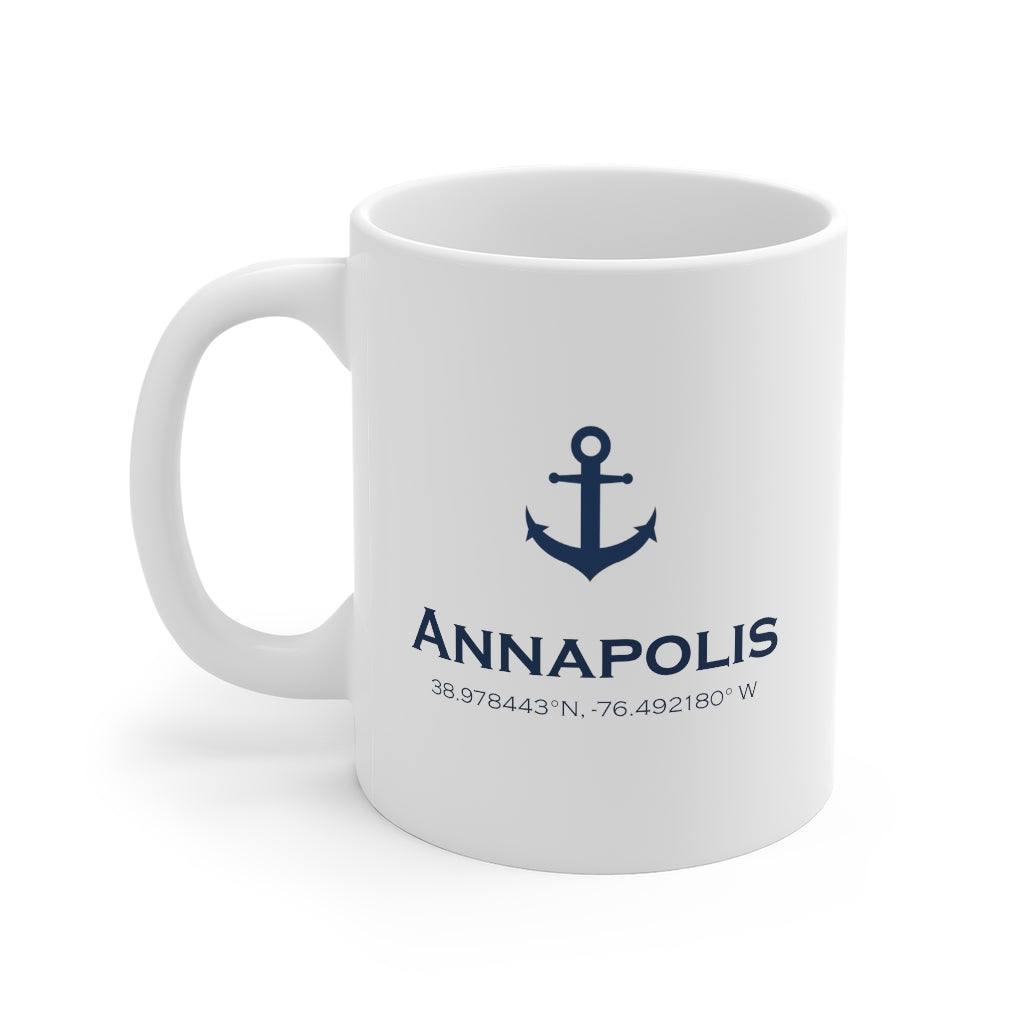 Annapolis Coordinates - Mug 11oz