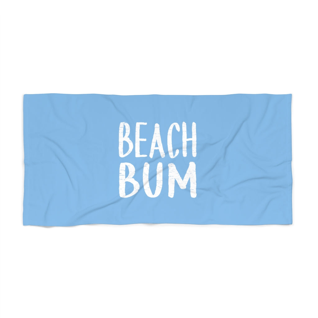 Beach Bum - Beach Towel (Miami Blue)