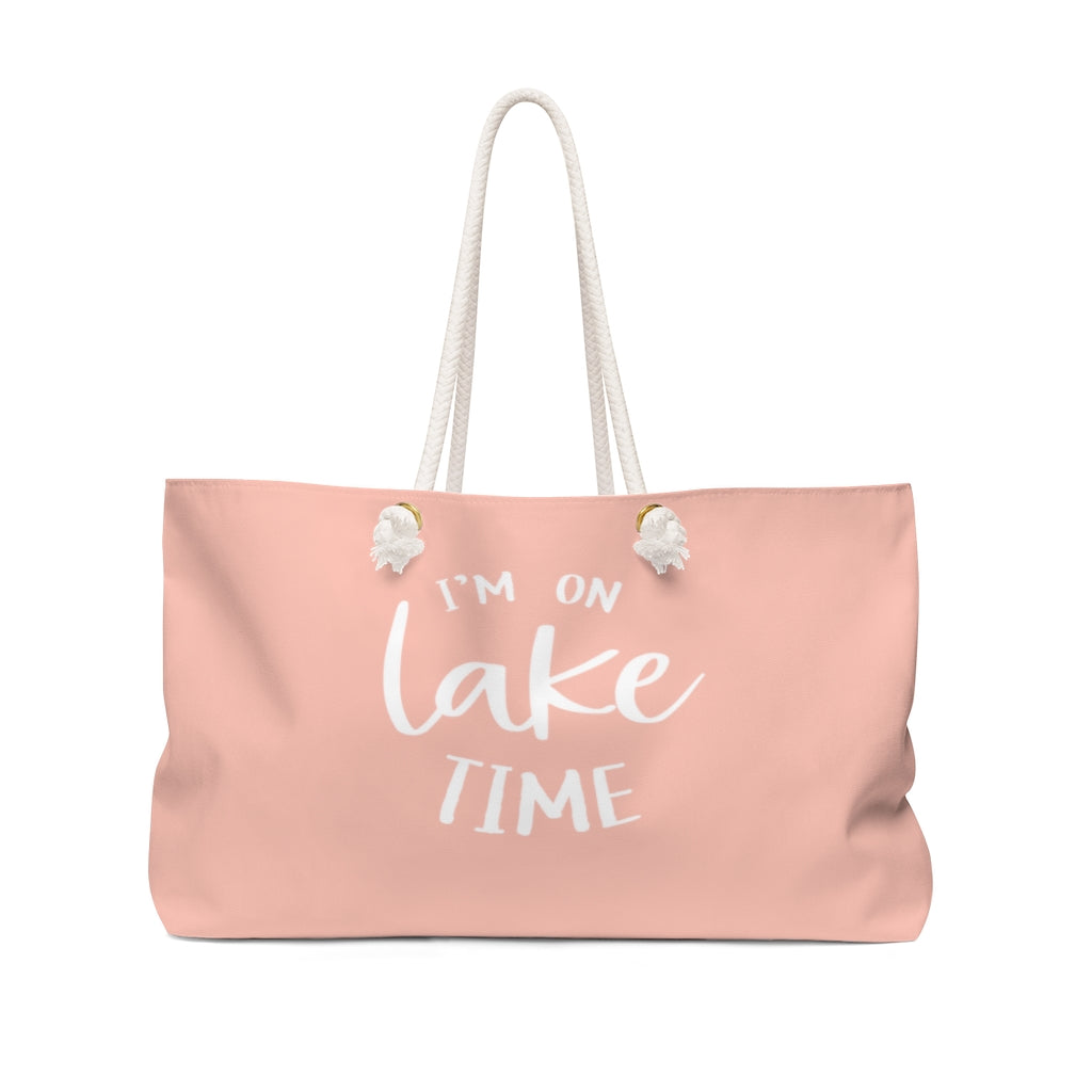 I'm On Lake Time - Weekender Tote Bag