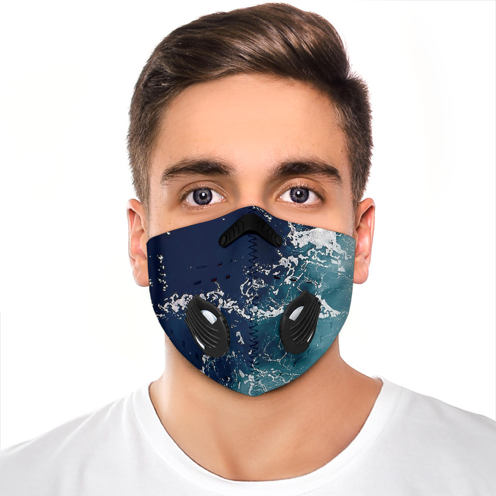 Oceanscape - Premium Face Mask (With Filters)
