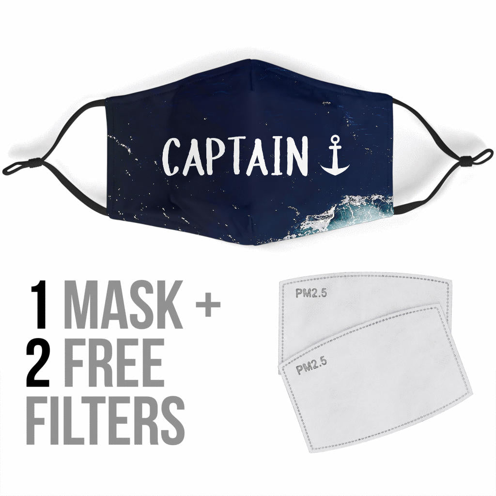 Captain (Oceanscape) - Standard Mask (With Filters)