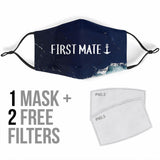 First Mate (Oceanscape) - Standard Face Mask (With Filters)