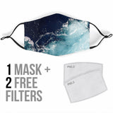 Oceanscape - Standard Face Mask (With Filters)