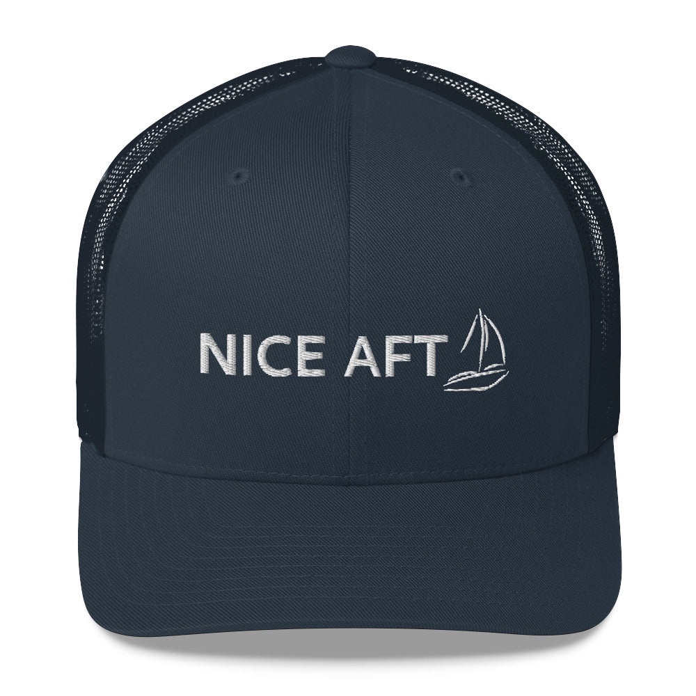 Nice Aft - Mesh Trucker Cap