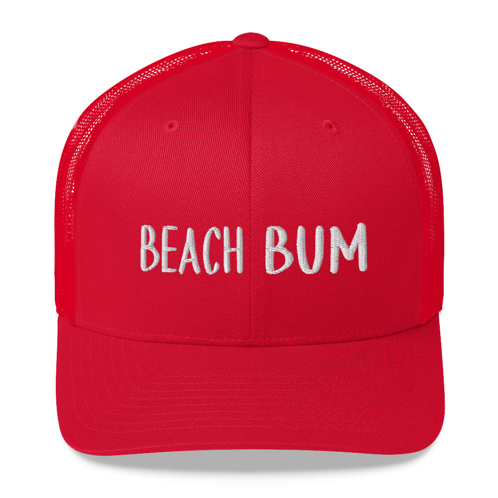 Beach Bum - Mesh Trucker Cap
